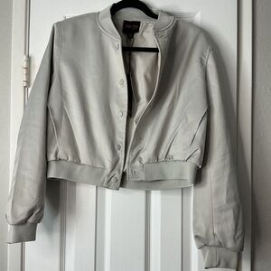 NWT Truth Cropped Bomber Jacket